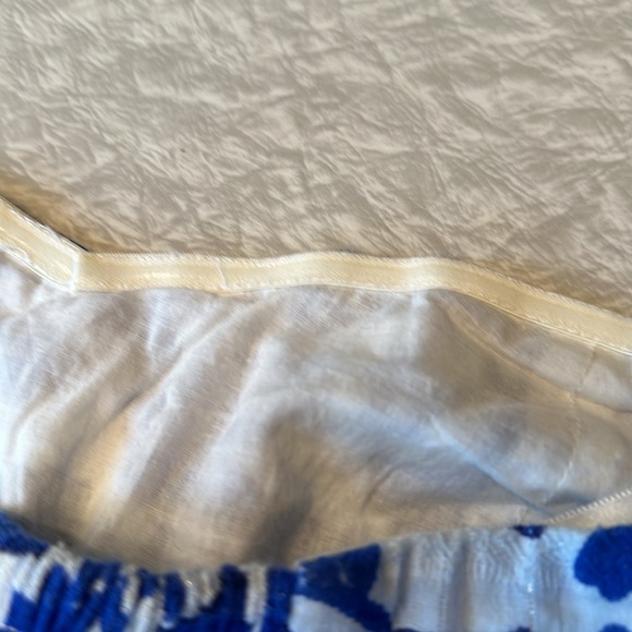 Old Navy Strapless Bluebird Pattern Dress. Size 8. - Picture 6 of 8